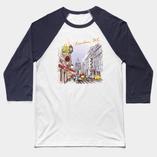 London, UK Baseball T-Shirt